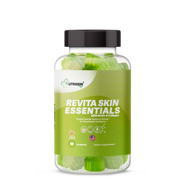 REVITA SKIN ESSENTIALS 60 Lemon Flavored Gummies